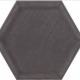 Porcelánico Hexagonal Matt Grey Mate 19.8x22.8 8