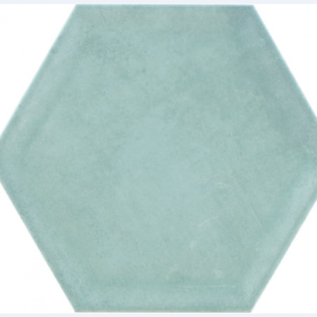 Porcelánico Hexagonal Cazorla Hierba Brillo 19.8x22.8 3