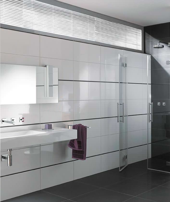 Gres Blanco Brillo 30x60
