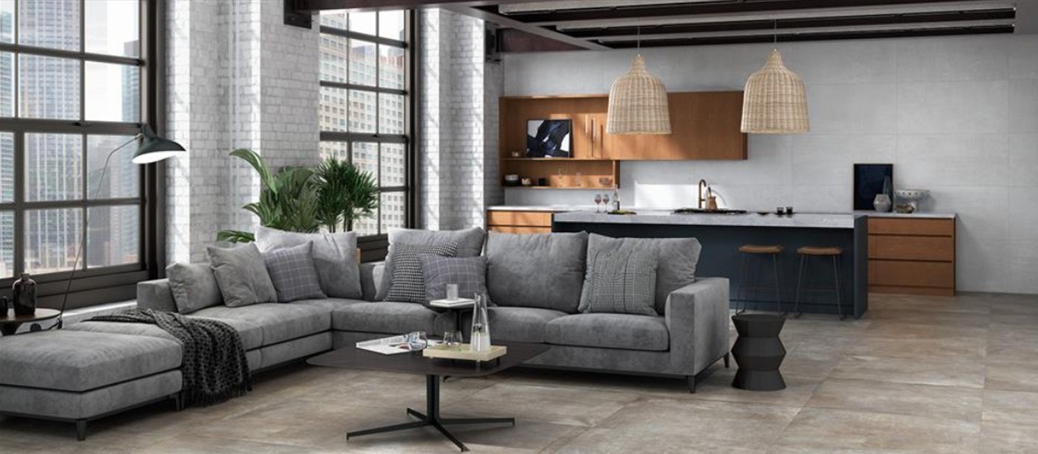 Porcelanico Rectificado Slipstop Horton Grey 60x60