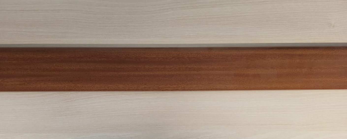 Caja Rodapie MDF MEL. Sapelly 2.43x90x16 ( 19.44 Mts lineales - 8 Uds )