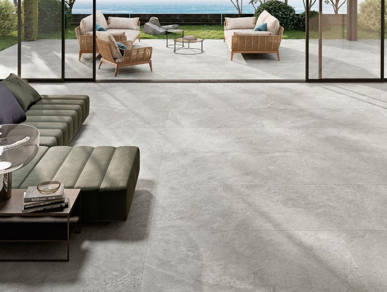 Porcelanico Rectificado Slipstop Tenby Grey 60x60