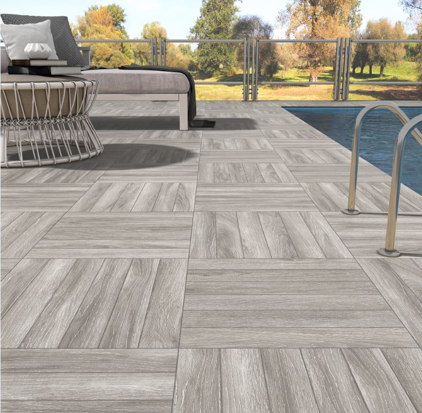 Porcelánico Antideslizante Irazu Gris 45x45