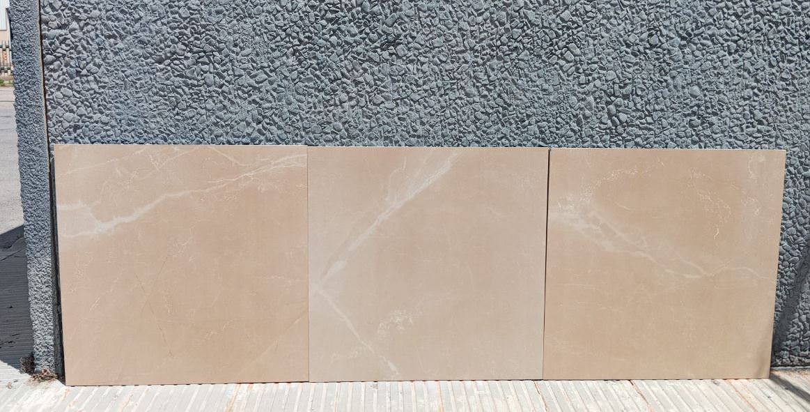 Porcelanico Rectificado Brillo Athens Beige Comercial 60x60