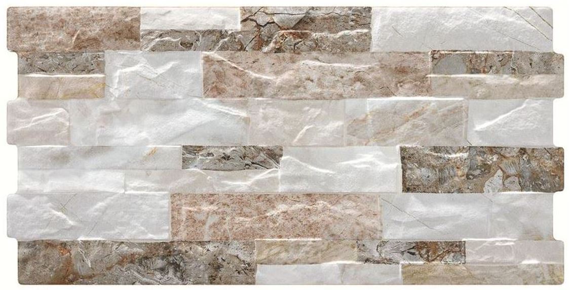 Gres Revestimiento Bera Beige Mate 25x50