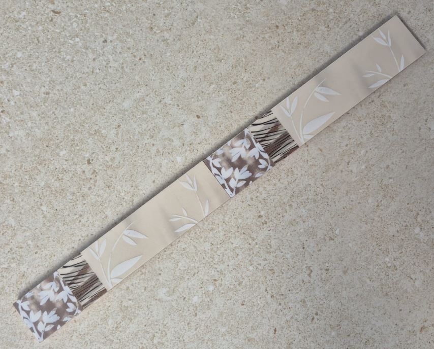 CENEFA FLOWER BEIGE 5x25
