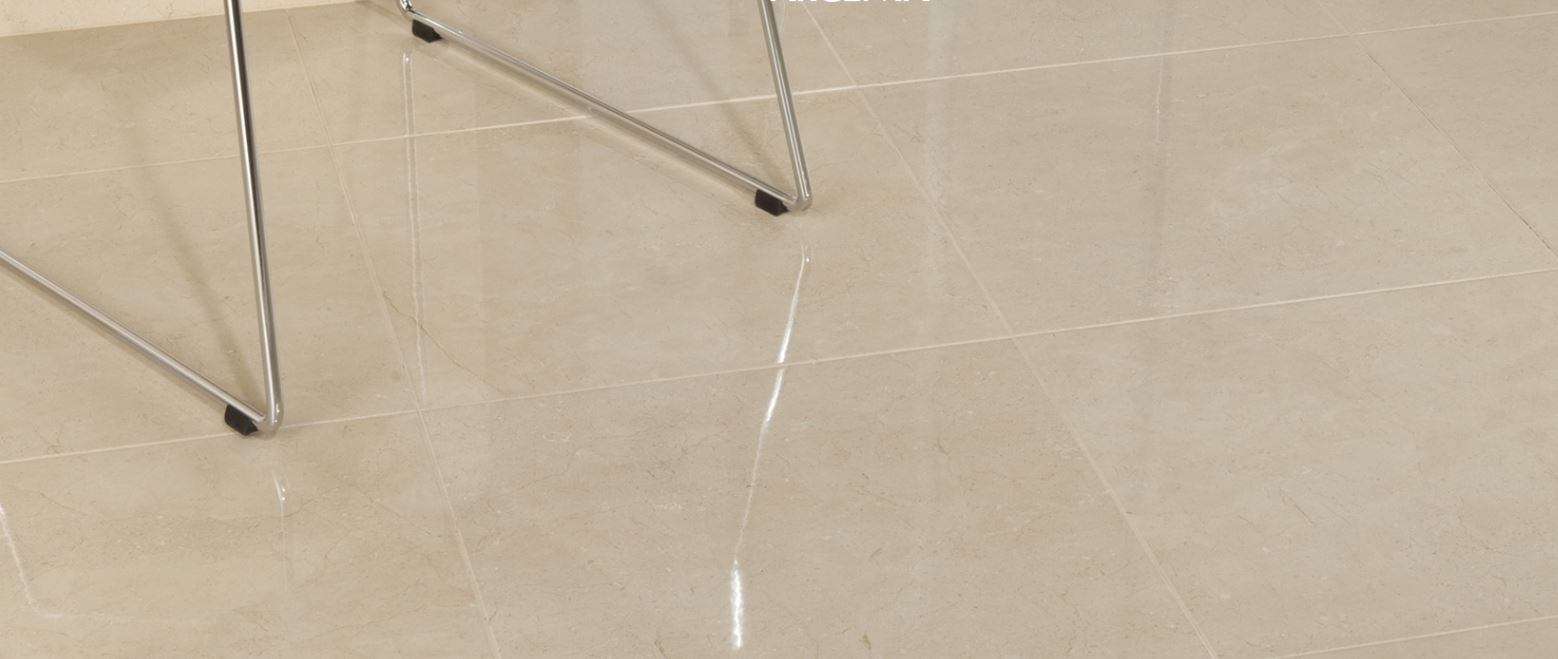 Porcelánico Rectificado Crema Natural Brillo 60x60