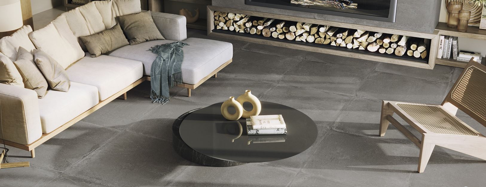 Porcelanico Davenport Dark Mate 60x60