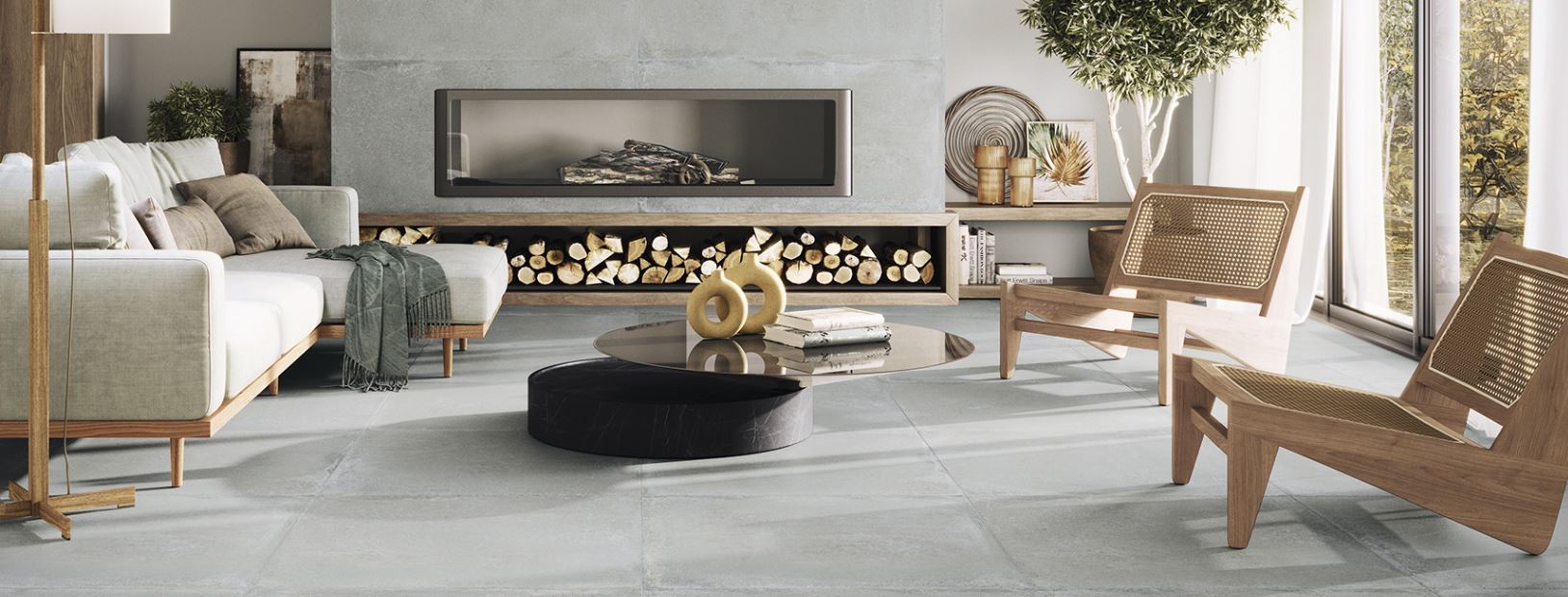 Porcelanico Davenport Grey Mate 60x60