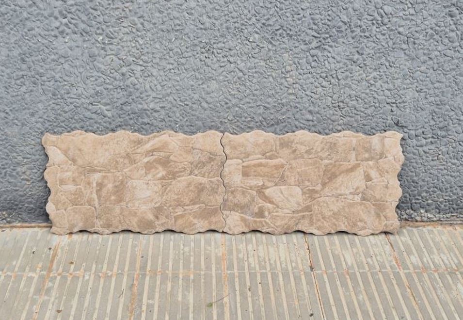 Gres Revestimiento Ribassos Crema Mate 33x55