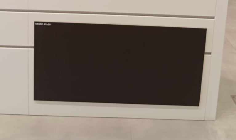 Porcelánico Rectificado Manley Negro Mate 30x60