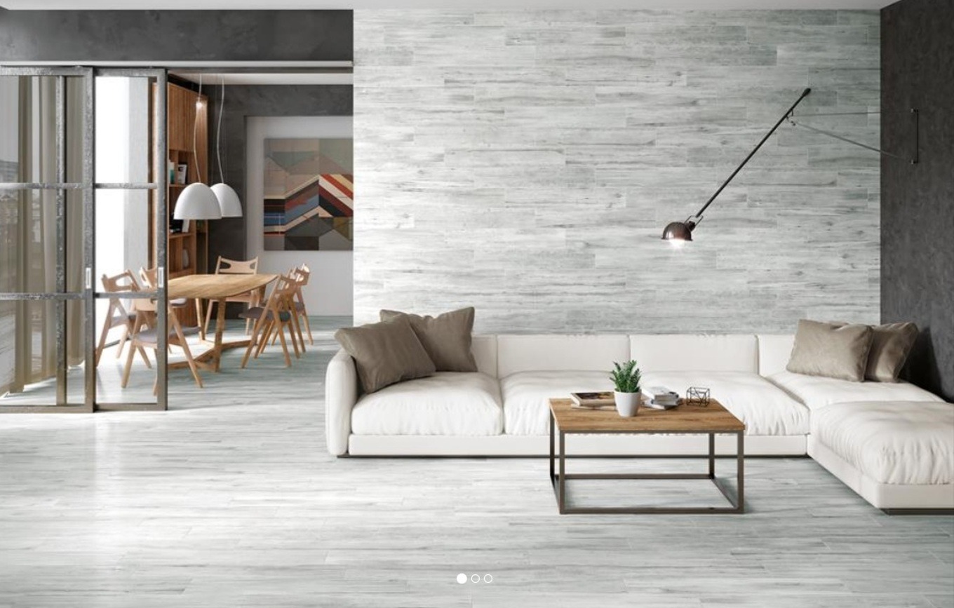 Porcelánico Oackland Blanco Mate 15x90