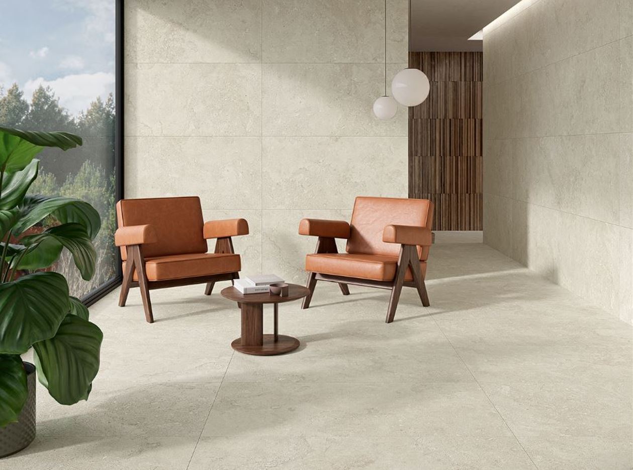 Porcelanico Rectificado Portland Bone Mate 60x60 - Azulejos Online