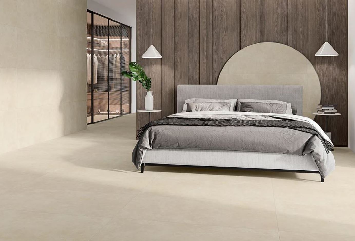 Porcelánico Rectificado Vanguard Crema Antideslizante 75x75