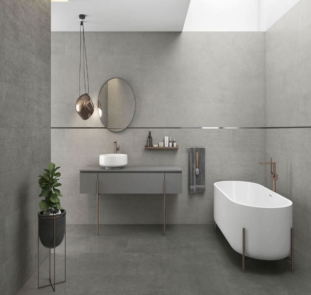 Porcelanico Wave Plumb Mate 60x60