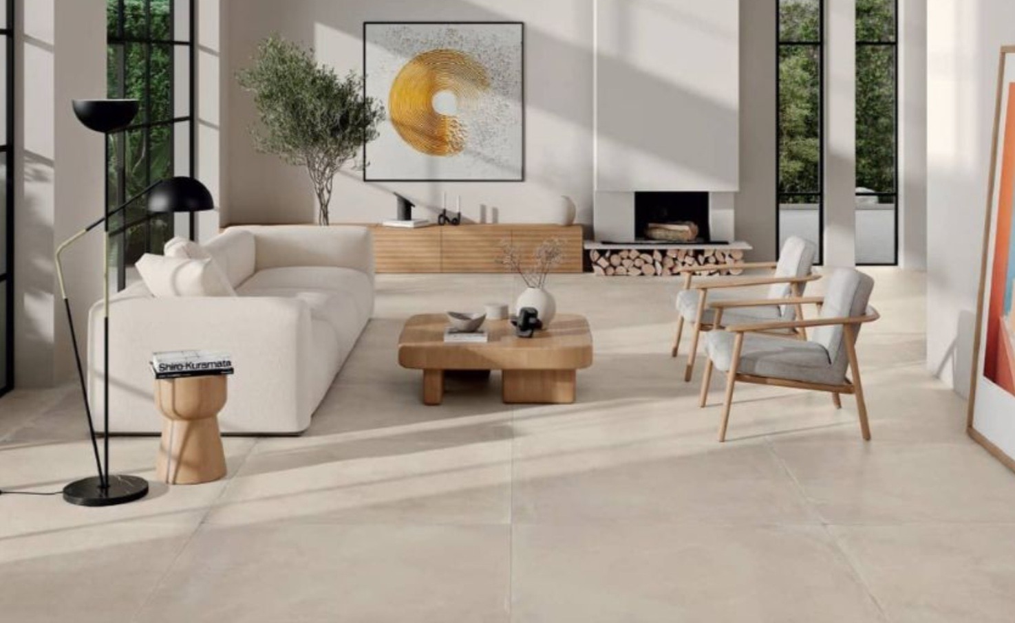 Porcelanico Rectificado Clays Beige Mate R10 60x60