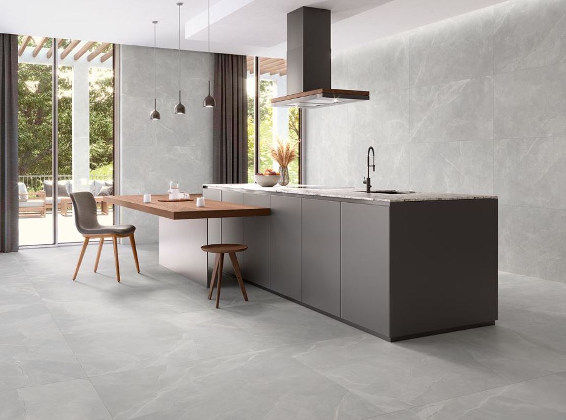 Gres Revestimiento Dalkey Gris Satinado 30x60