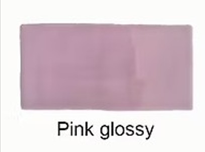 H.M PINK GLOSSY 7.5X15