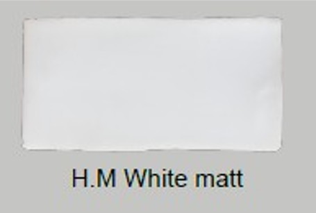 H.M WHITE MATE 7.5X15