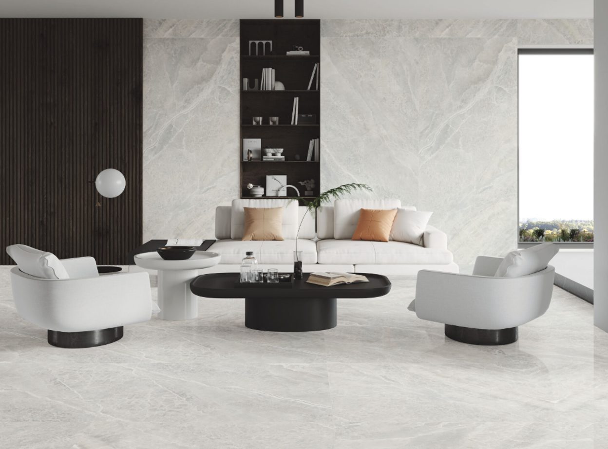 Porcelánico Rectificado Electra Pearl Mate Comercial 120x120