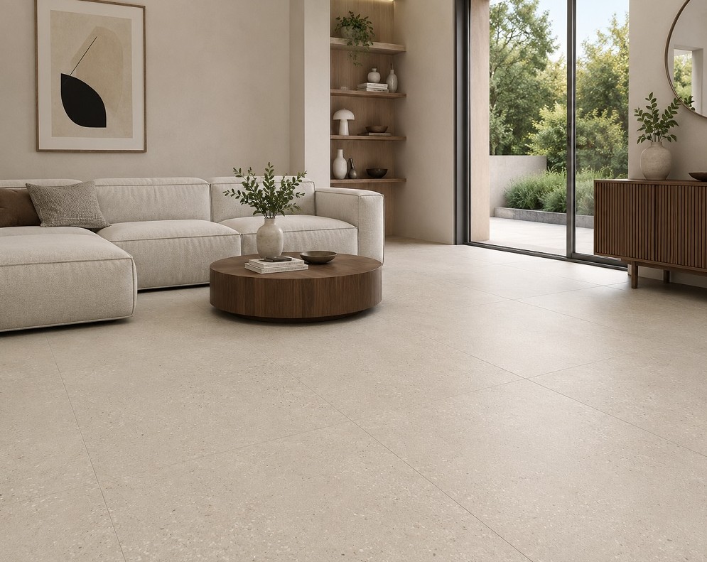 Porcelánico Rectificado Koru Beige Mate Comercial 80x80